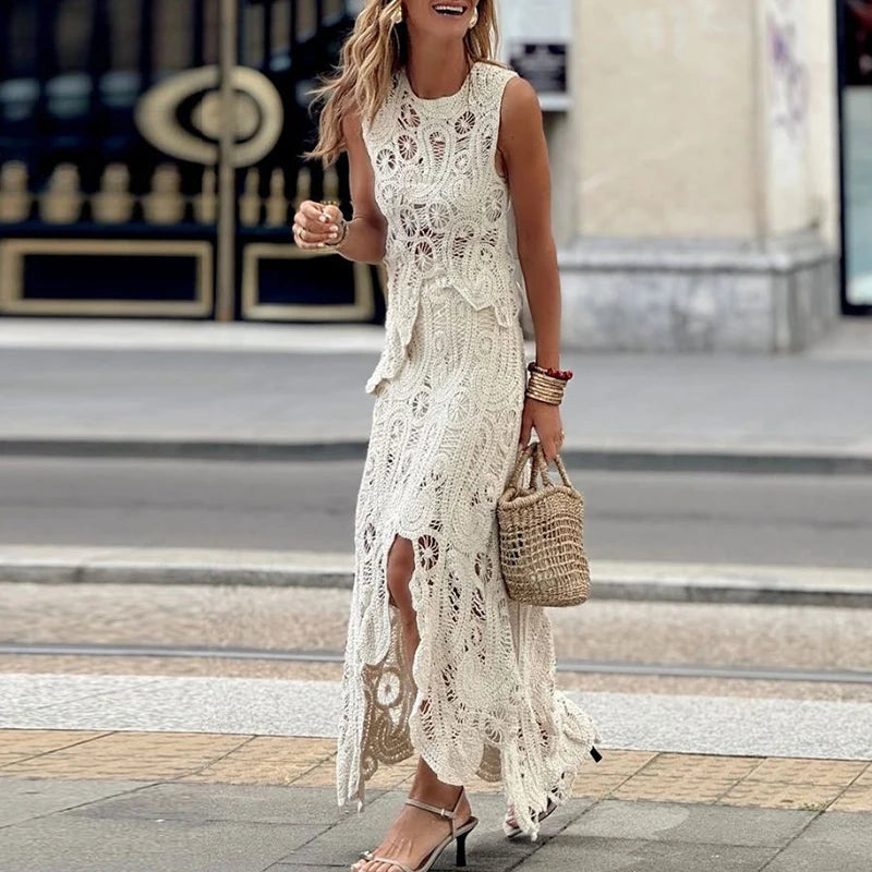 Elowen Lace Jacquard Set