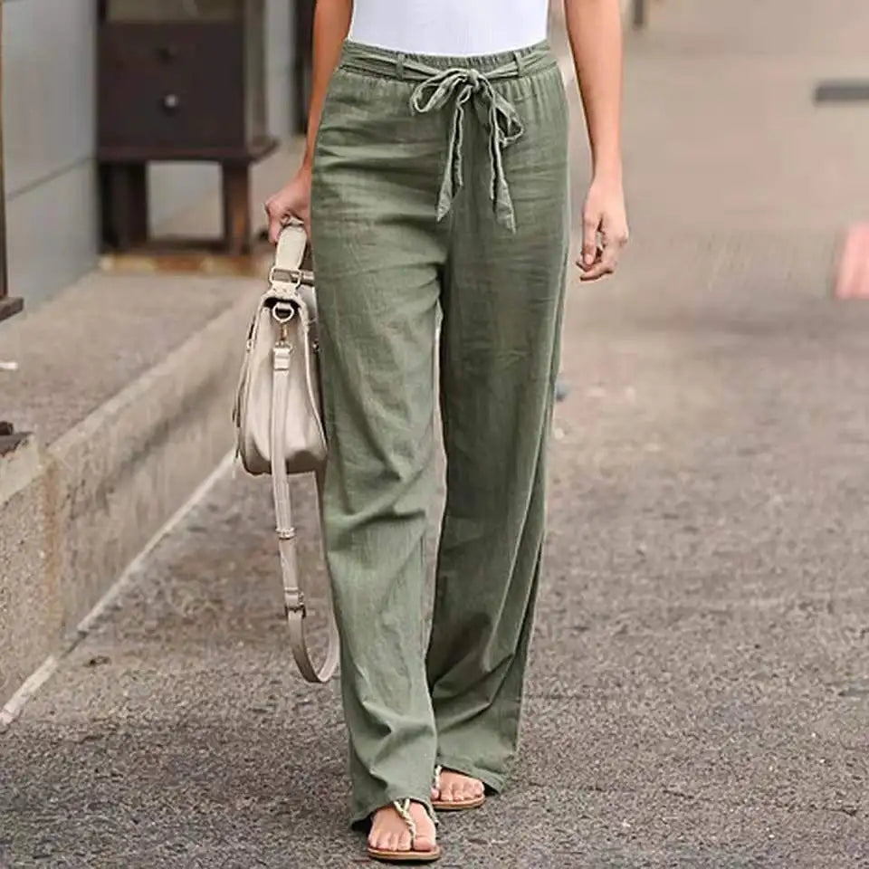 Erin Wide-Leg Comfort Trousers