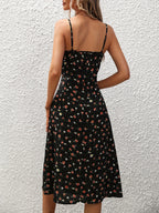 Eliza Polka Dot Midi Dress