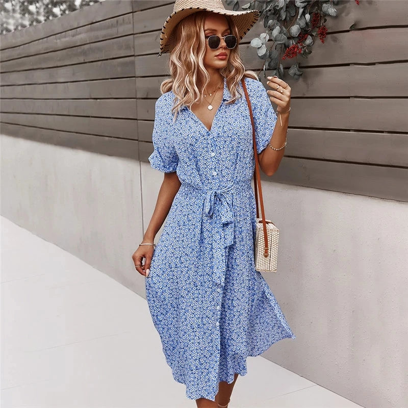 Chloe Blossom Robe Dress