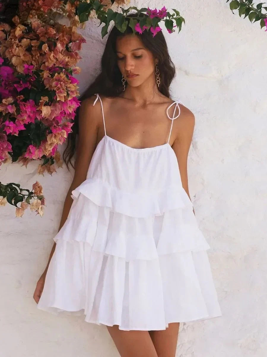 Lydia Loose Summer Mini Dress
