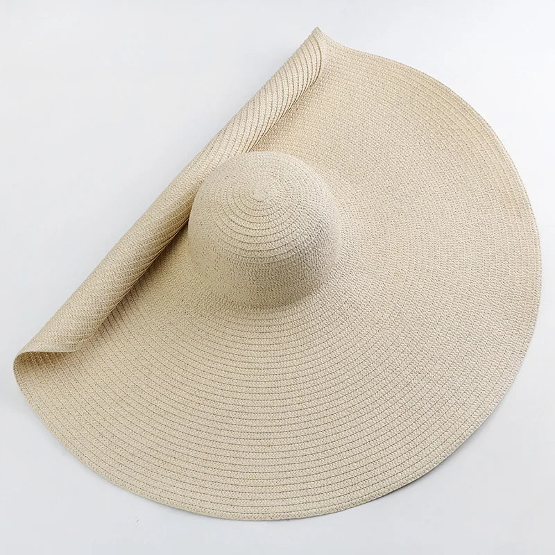 Sophia Oversized Brim Straw Hat