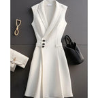 Marceline Tailored Vest Dress