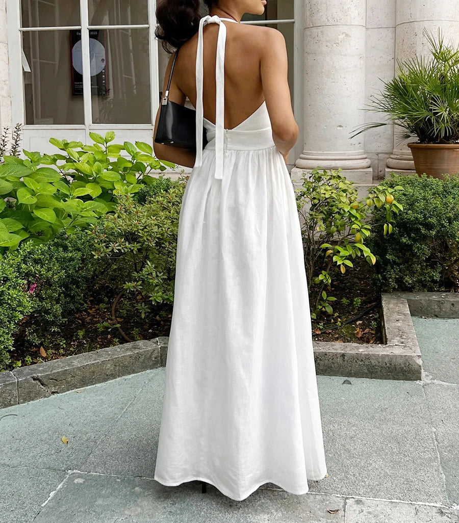 Aria Chic Boho Maxi Dress