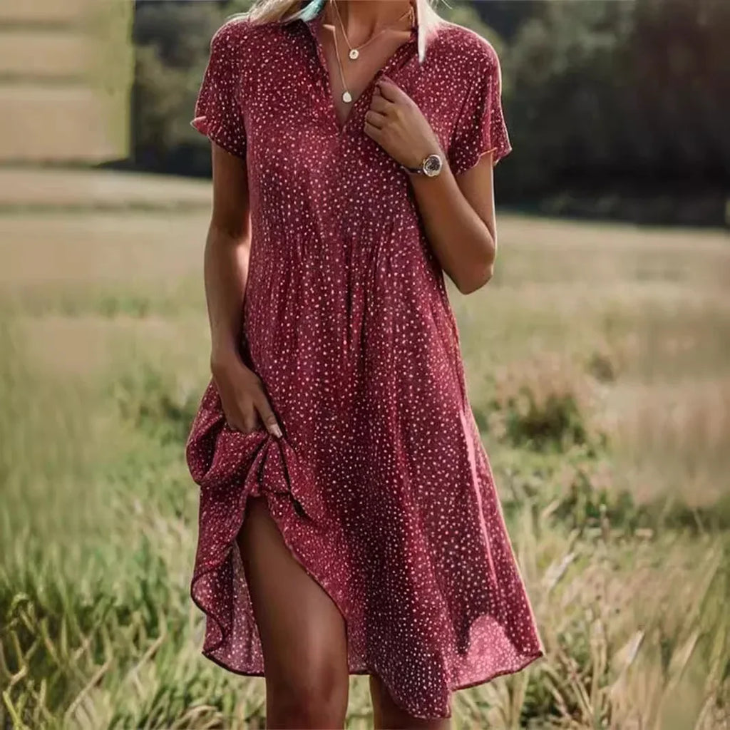 Lila Dotty Breeze Dress