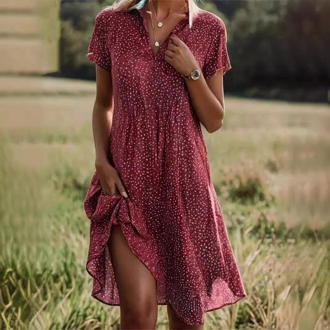 Lila Dotty Breeze Dress