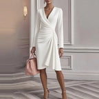 Mia Autumn Pleated Dress