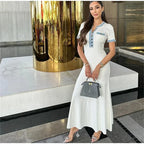 Clara Chic Knit Maxi Dress