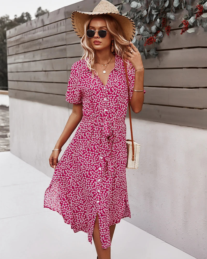 Chloe Blossom Robe Dress