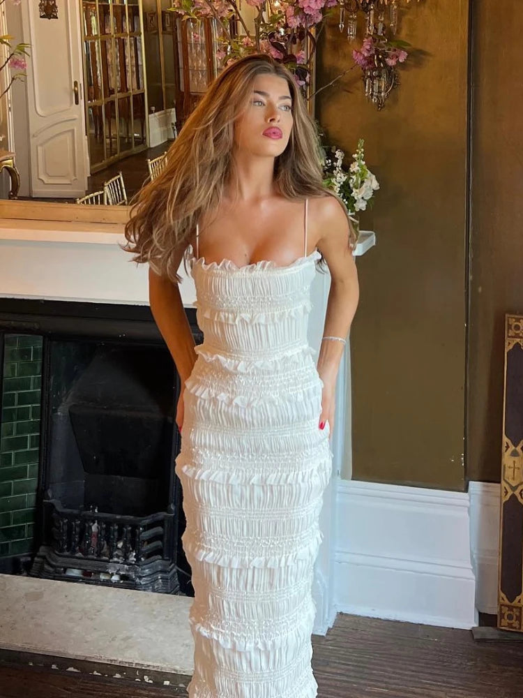 Clarisse Elegant Beige Gown