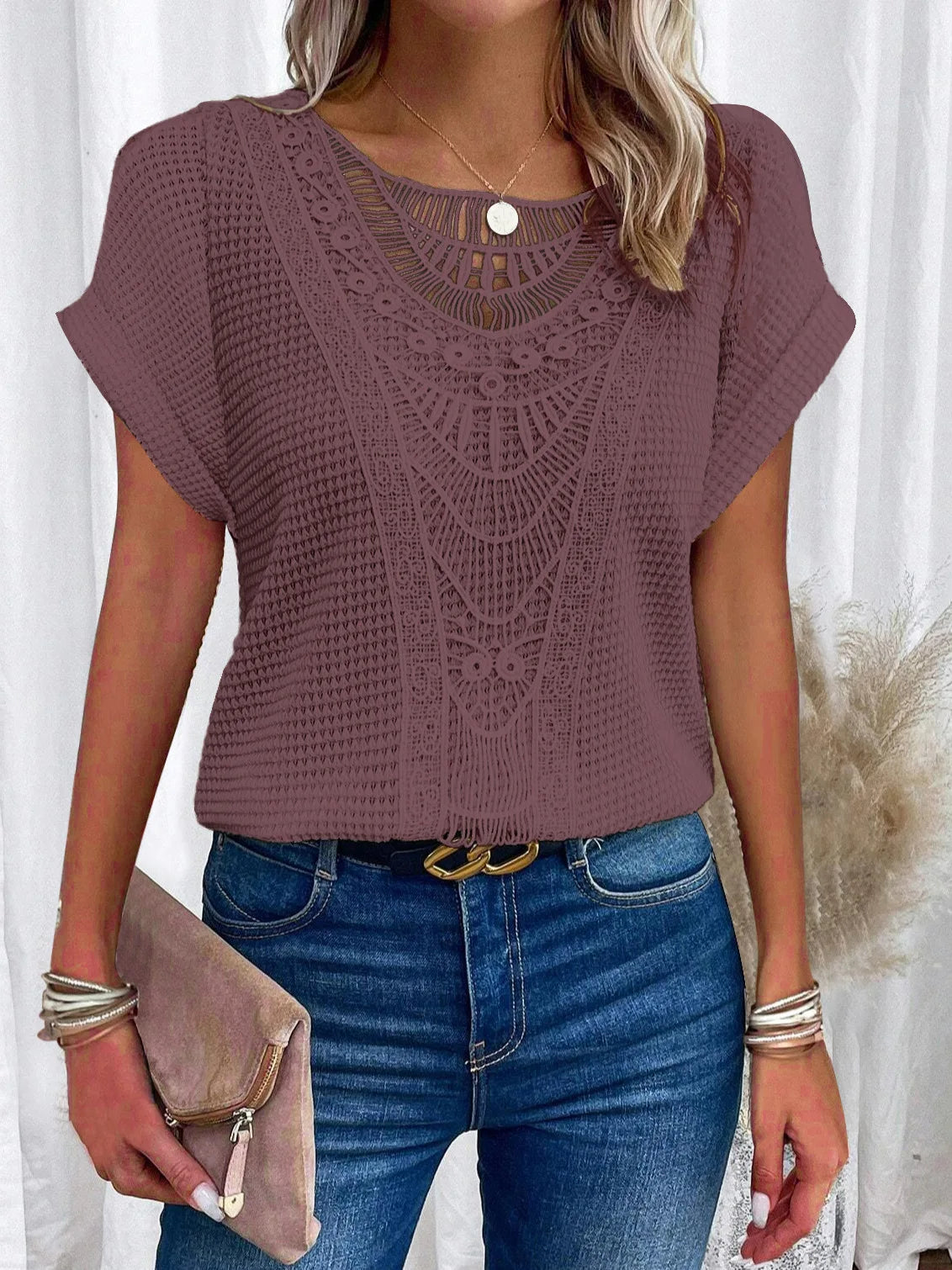 Ella Boho Crochet Top