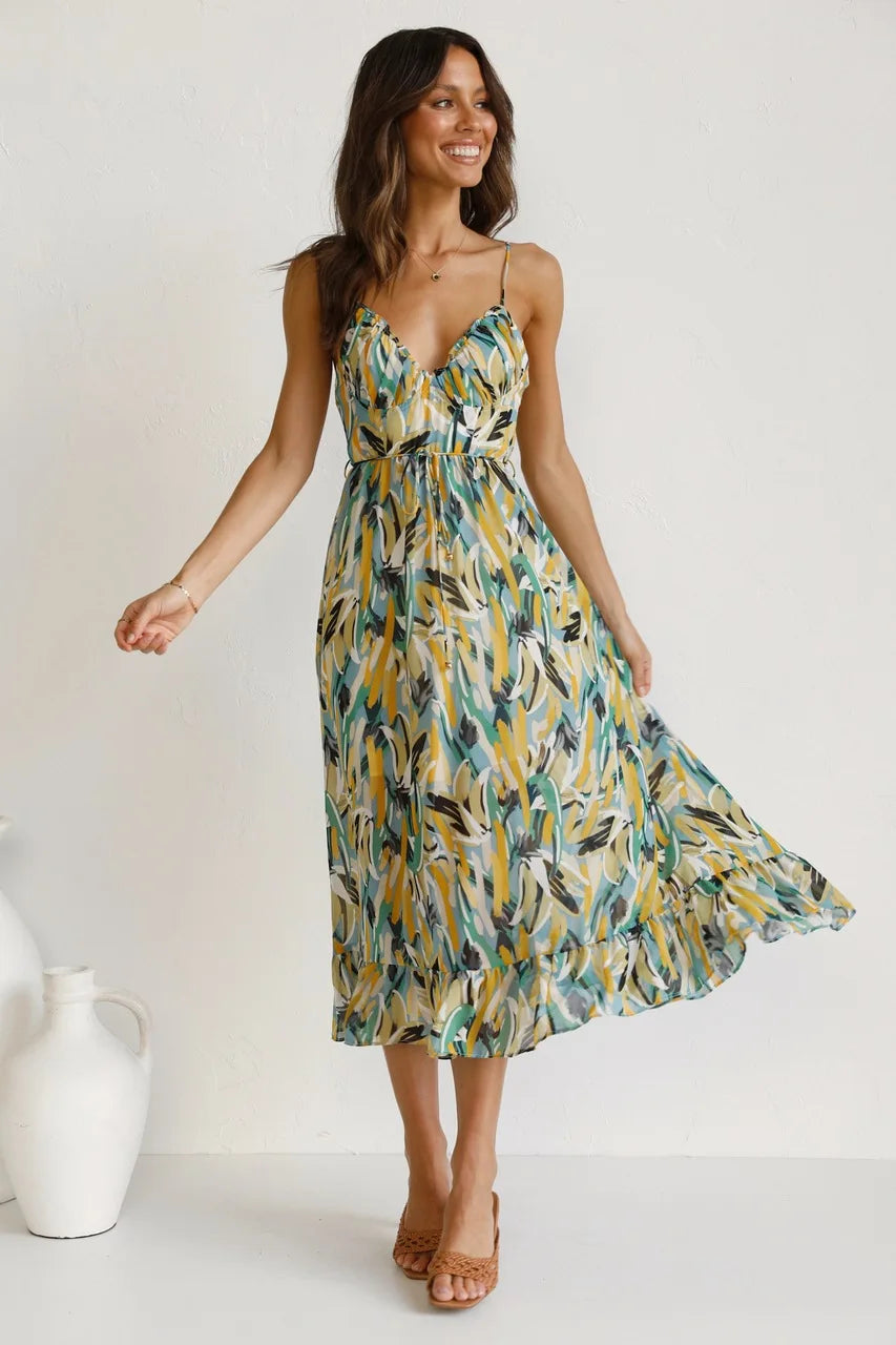 Calista Silhouette Dress