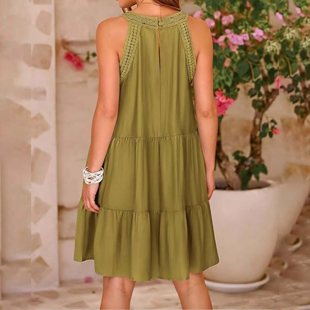 Celina One-Shoulder Pleated Dress