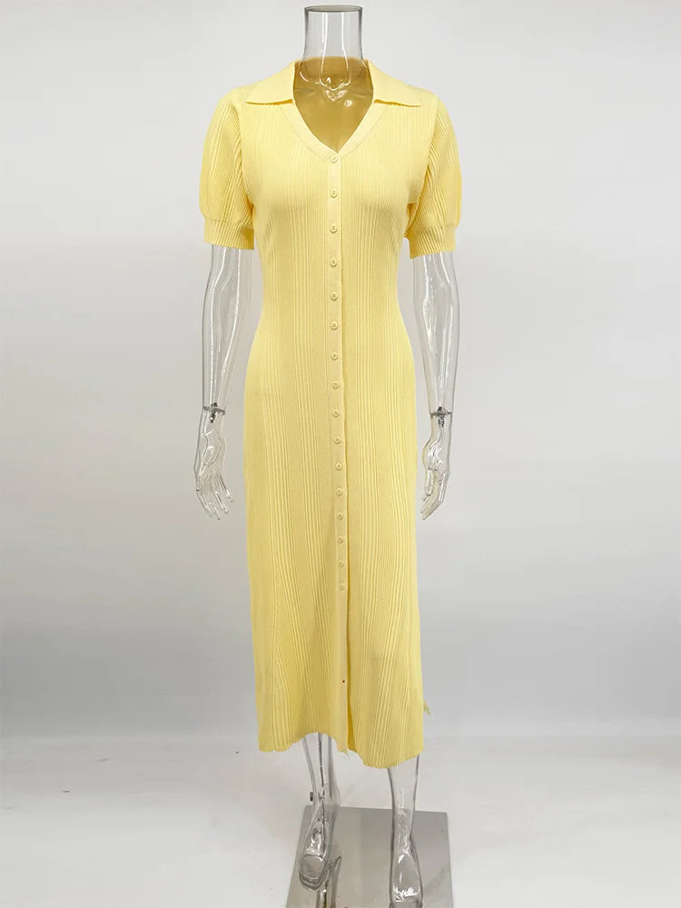 Selene Patchwork Cardigan Dress