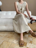 Lila Casual Sleeveless Dress