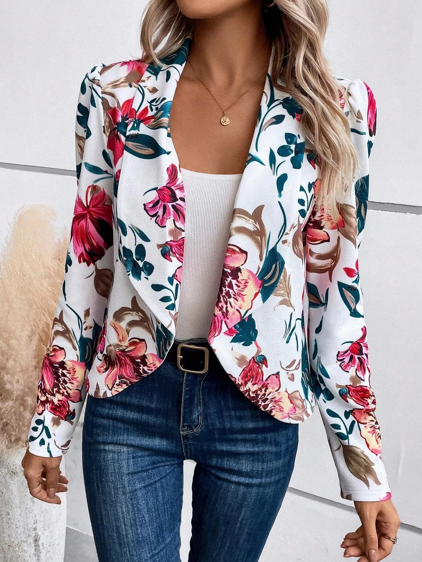 Annabel Floral Print Blazer