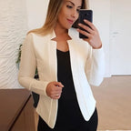 Catherine Contour Open-Front Blazer