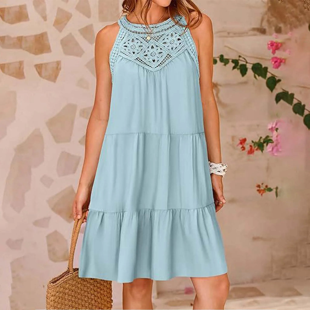 Celina One-Shoulder Pleated Dress