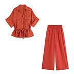Sienna Chic Two-Piece Pants Set