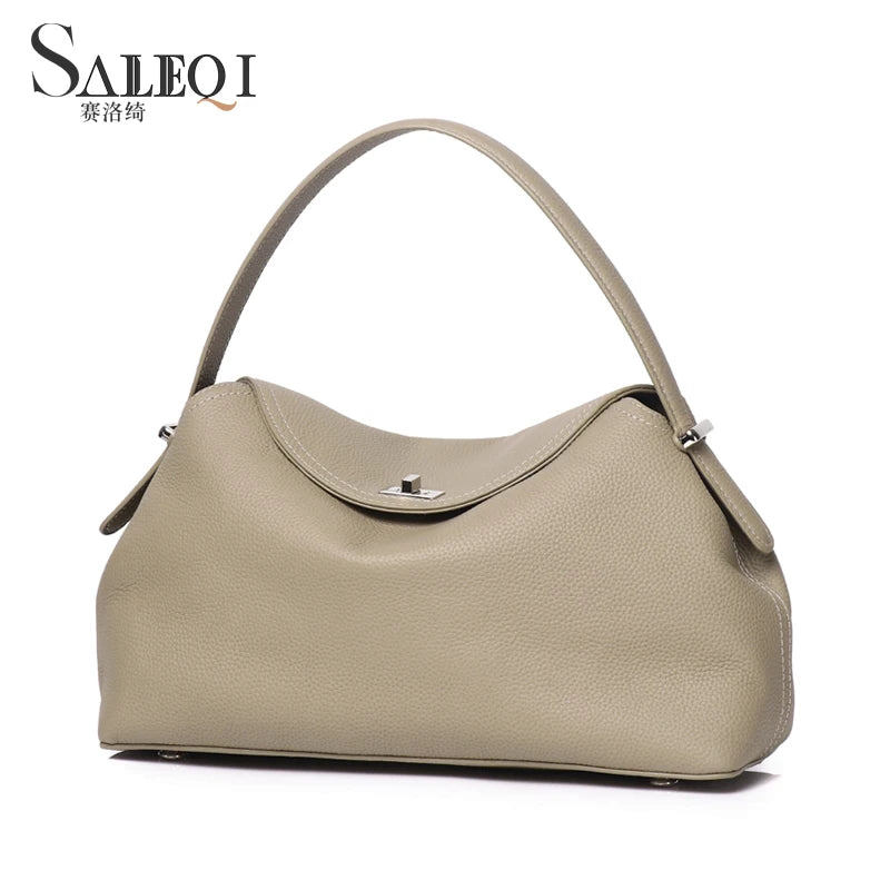 Vivienne Leather Curve Bag