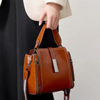 Claudia Vintage Leather Shoulder Bag