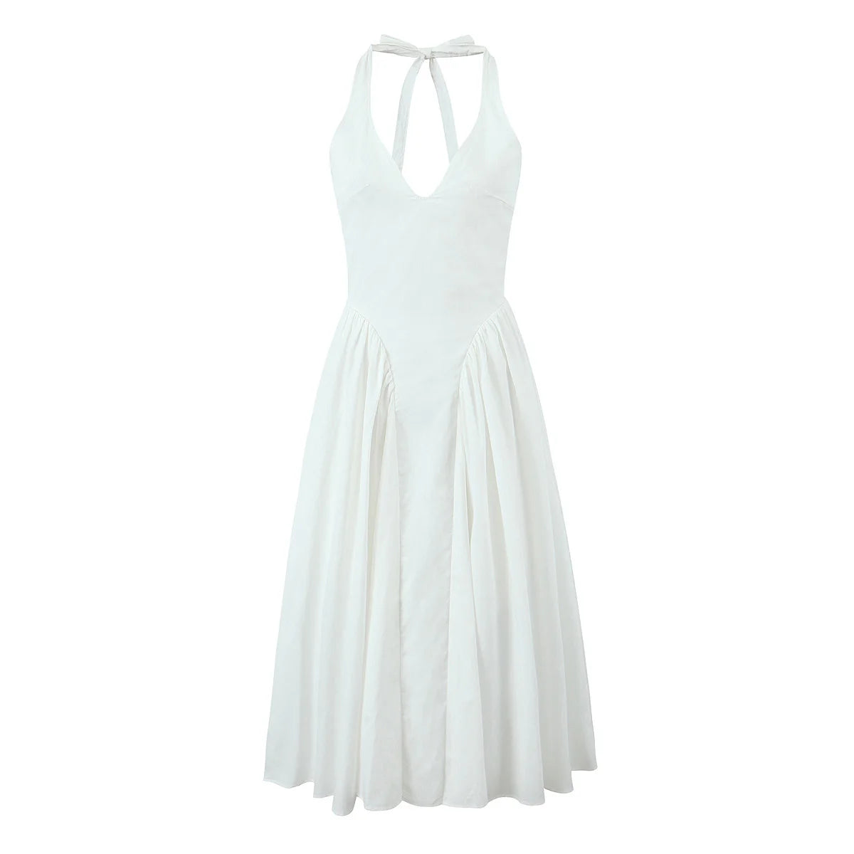 Sienna Halter A-Line Midi Dress