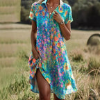 Lila Spring Blossom Dress