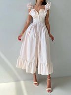 Aveline Elegant Split Dress