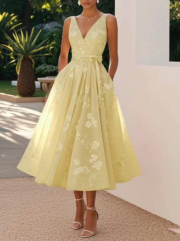 Aurelia Printed Maxi Dress