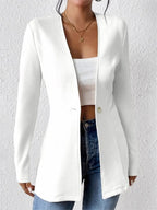 Isla One-Button Slim Blazer