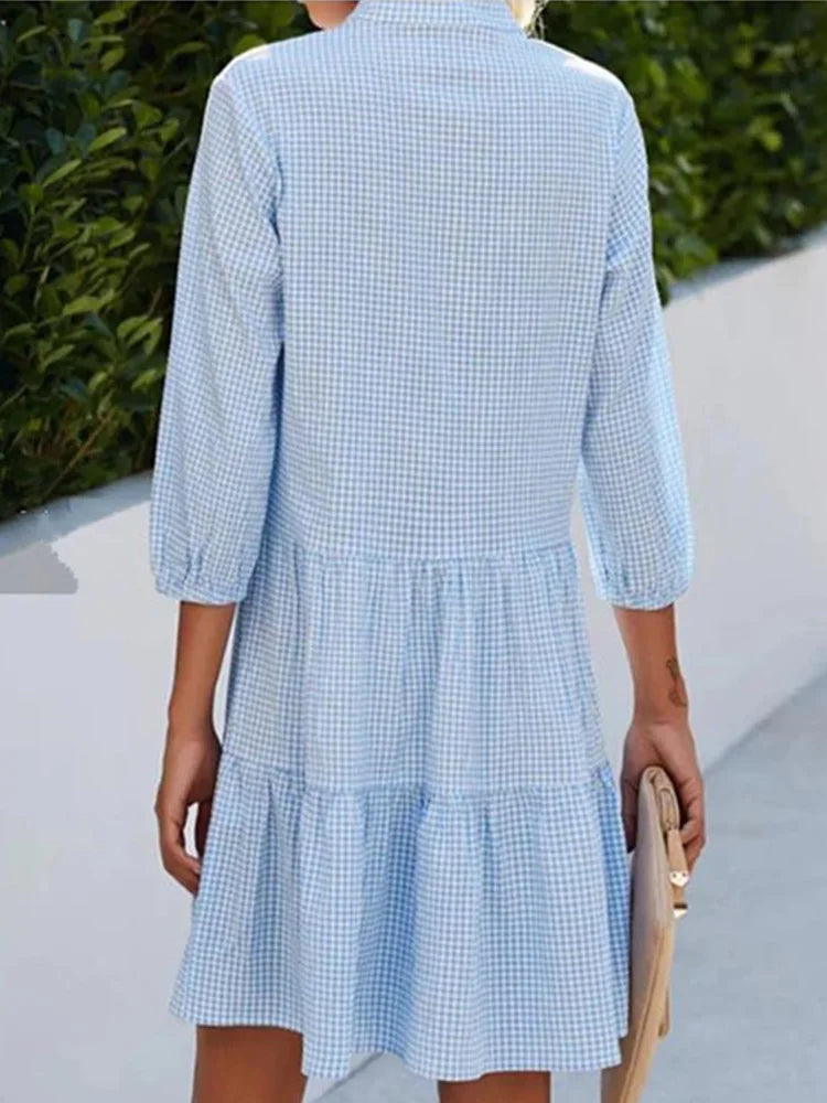Lila Timeless Gingham Dress