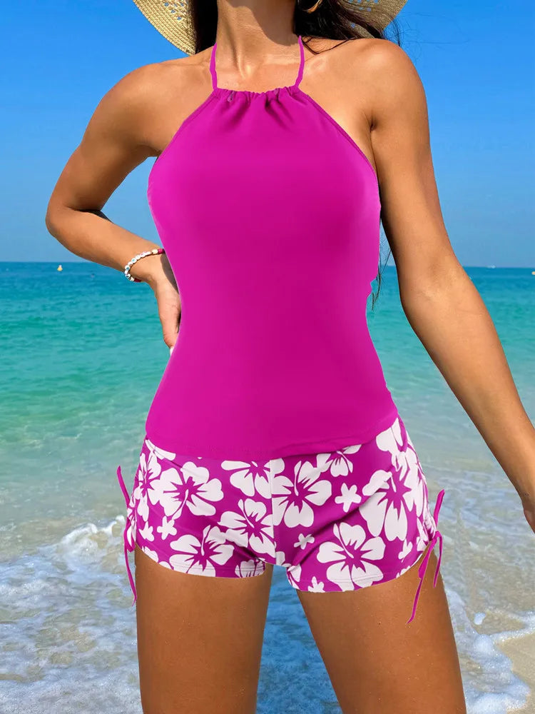 Maribel Tropical Tankini Set