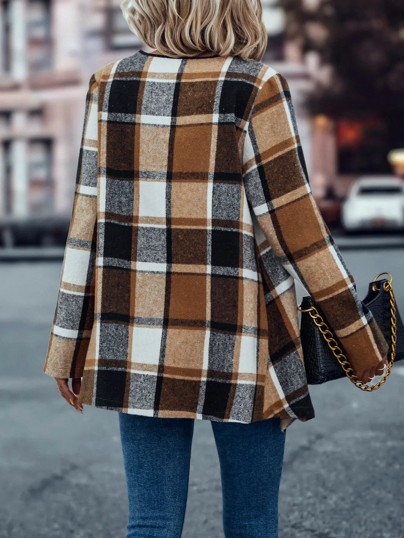 Amara Plaid Jacket