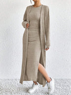 Ella Ribbed Knit Lounge Set