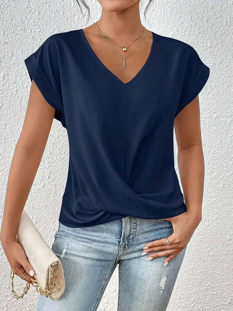 Luna Serene V-Neck Top