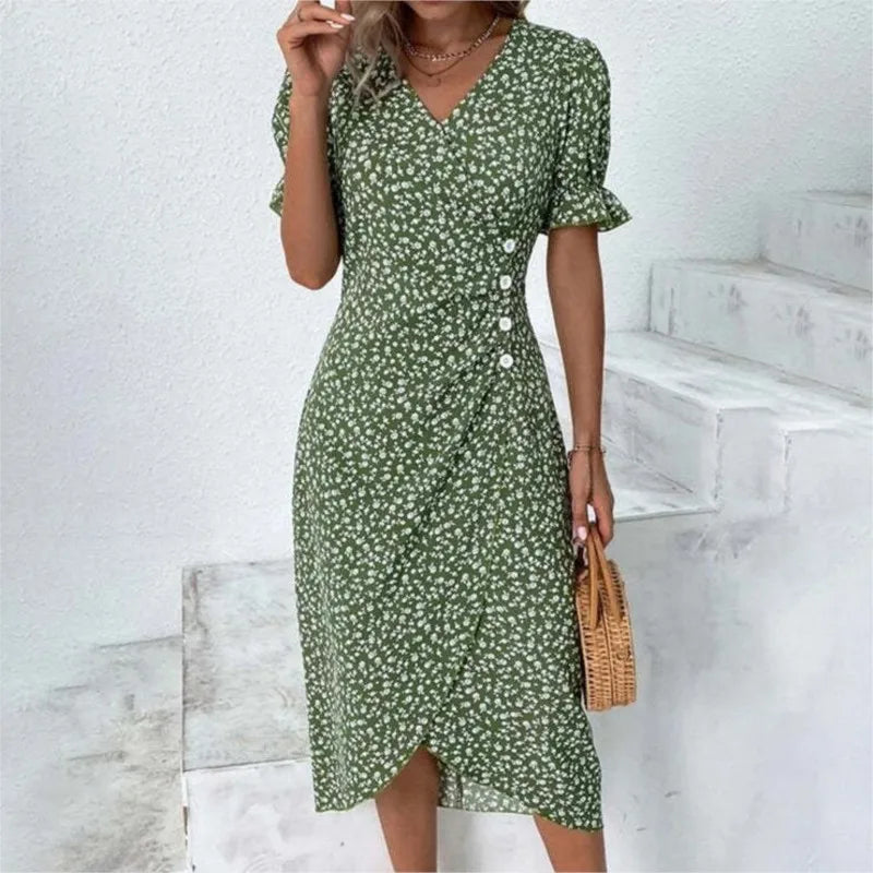 Chloe Blossom Wrap Dress