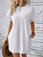 Lila Casual Comfort Dress