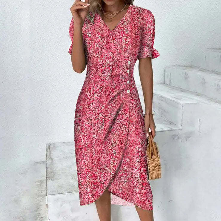 Chloe Blossom Wrap Dress