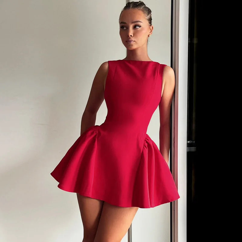 Meliora Double Layer Mini Dress