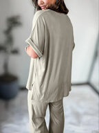 Clara Relaxed Wide-Leg Lounge Set