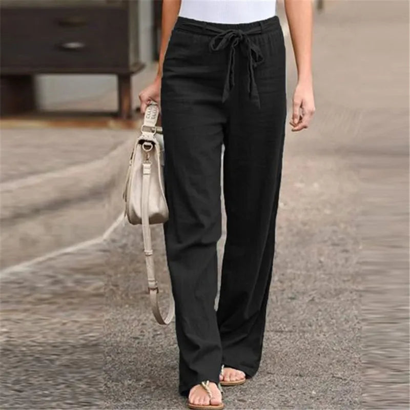 Erin Wide-Leg Comfort Trousers