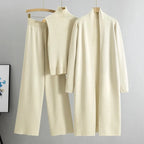 Sophie Textured Knit Three-Piece Set