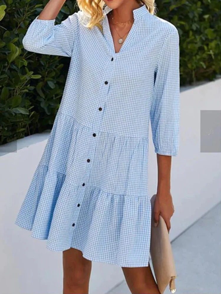 Lila Timeless Gingham Dress