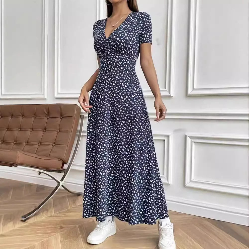 Luna Soft Bloom Maxi Dress