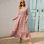 Daisy Bloom Tiered Maxi Dress