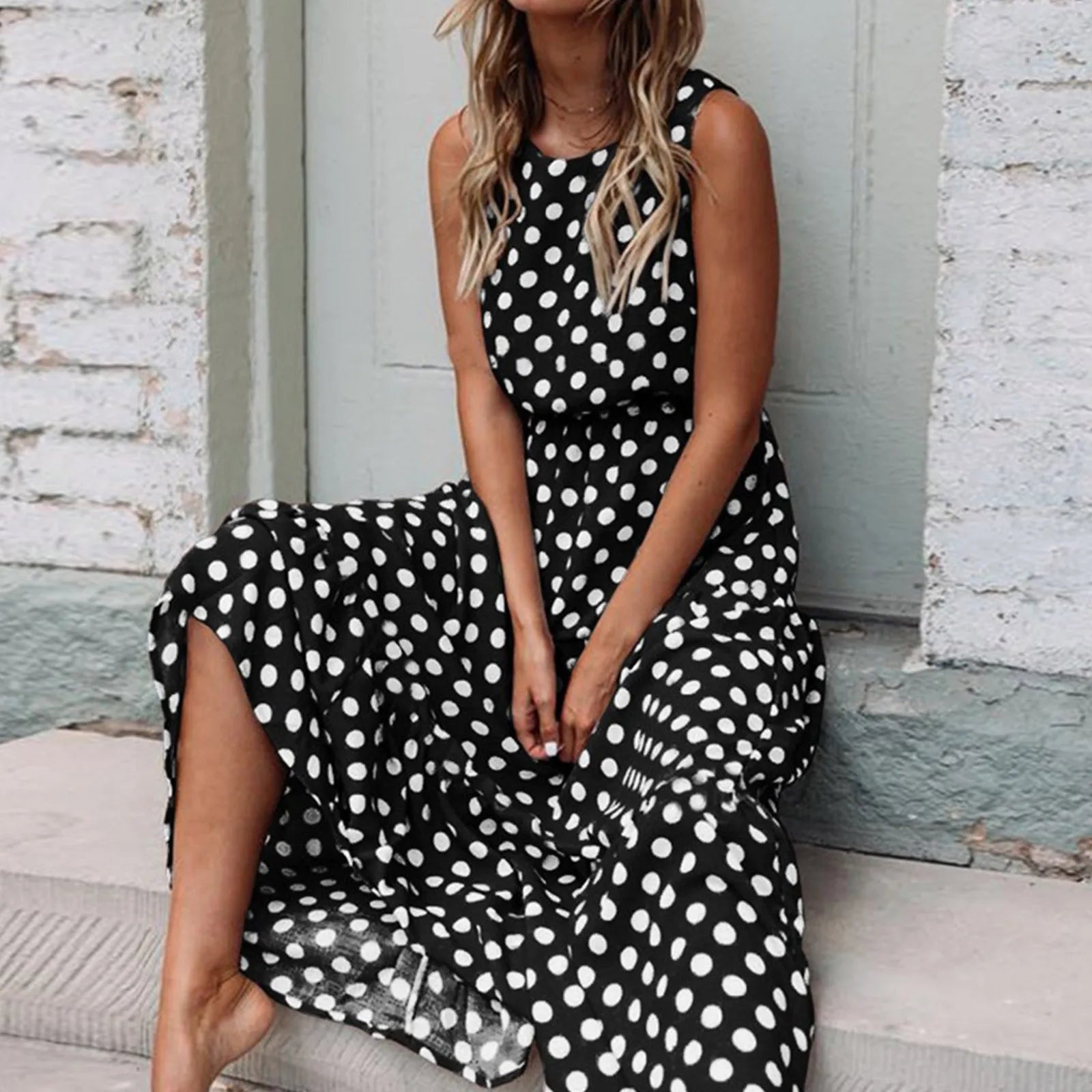 Amara Dotted Delight Dress – ModernSways