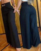 Lydia High Waist Wide-Leg Trousers