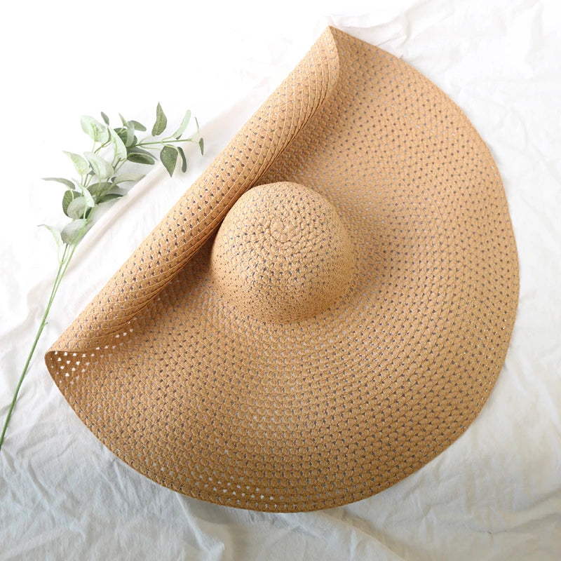 Sophia Oversized Brim Straw Hat