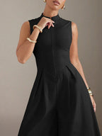 Selene Structured Zip Jumpsuit