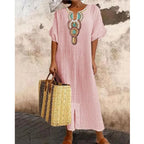 Lila Boho Soul Maxi Dress